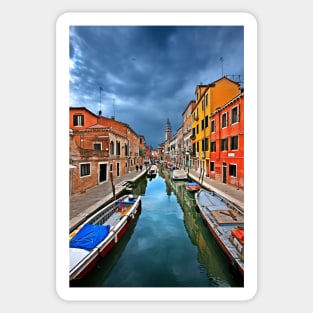 Canal in Dorsoduro - Venice Sticker